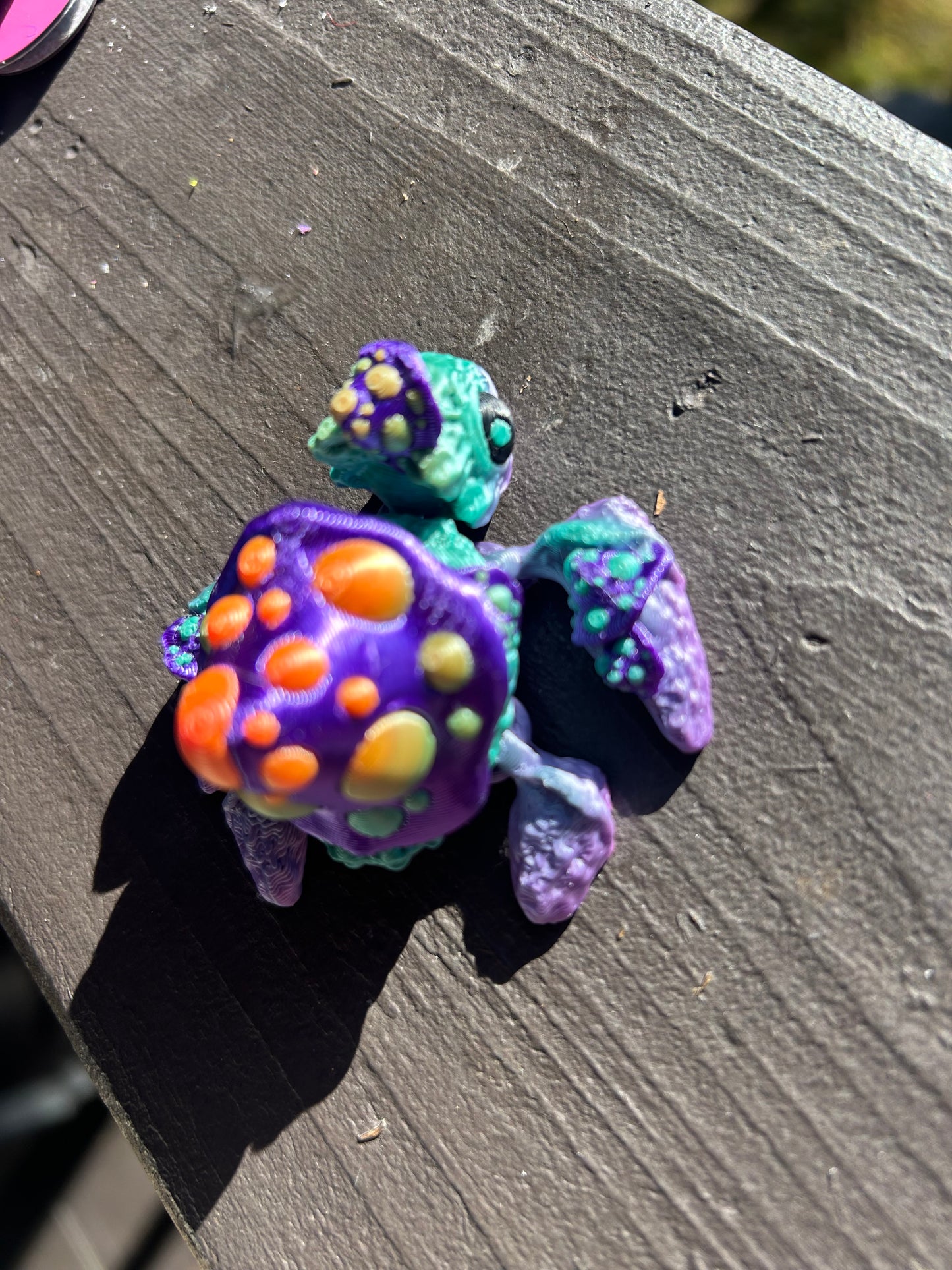 Tiny Mushroom Turtle Magnets