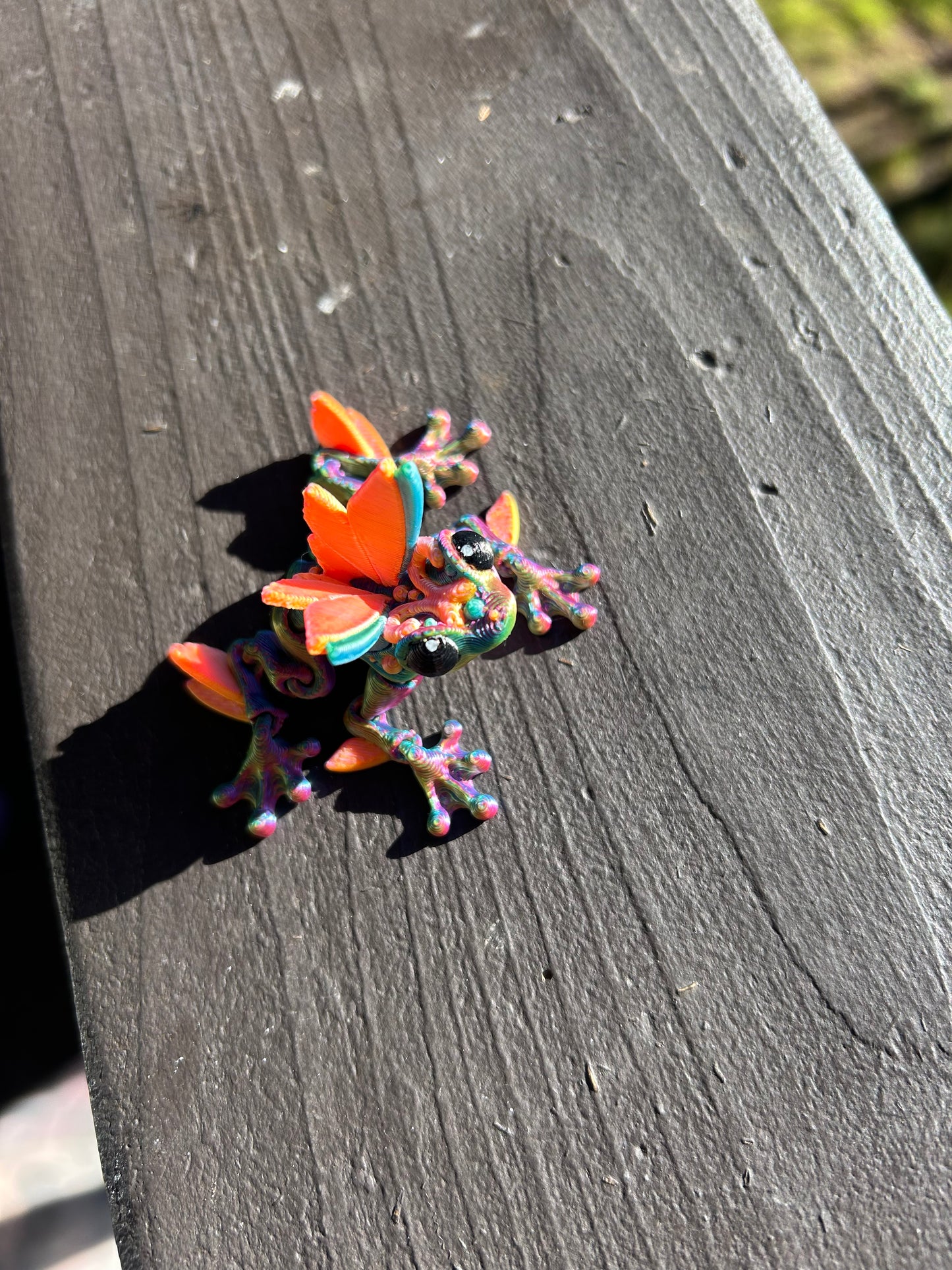 Tiny Butterfly Frog Magnets