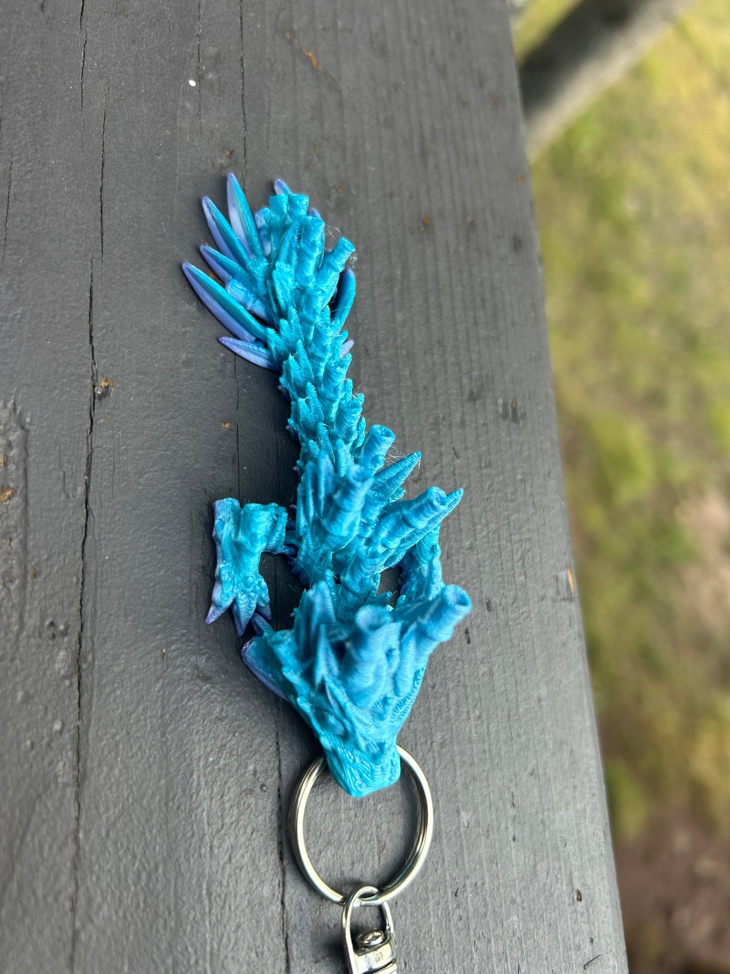 Bamboo Dragon Tadling Keychains