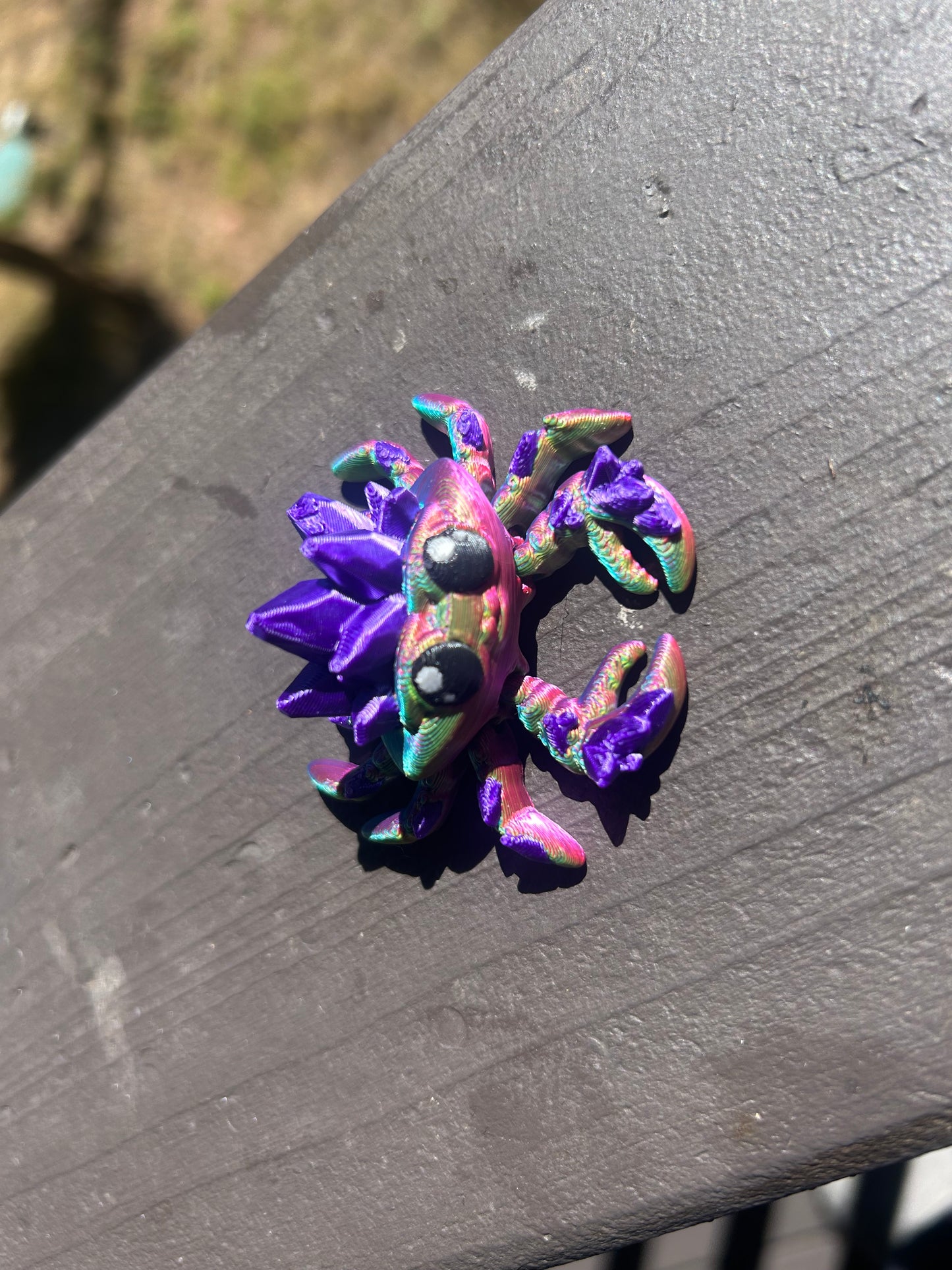 Crystal Crab Magnets