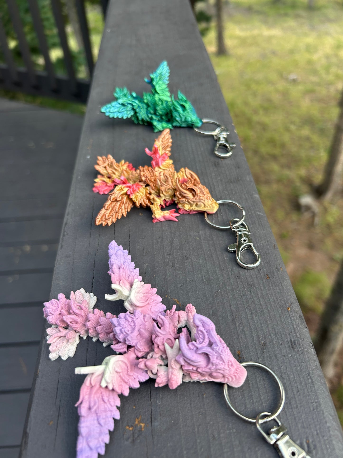 Lunar Dragon Tadling Keychains