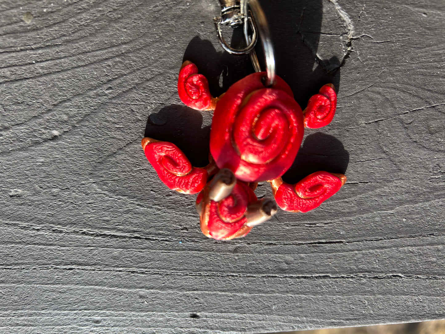 Cinnaswirl Turtle Keychains