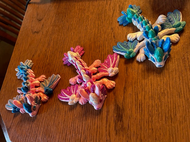 Tiny Baby Easter Dragons