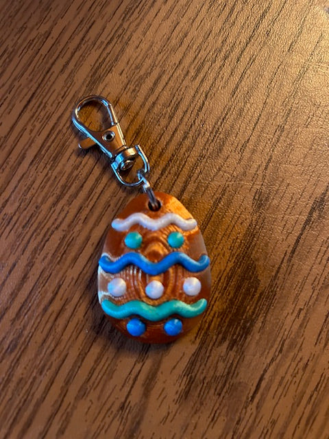 Easter Egg Keychains