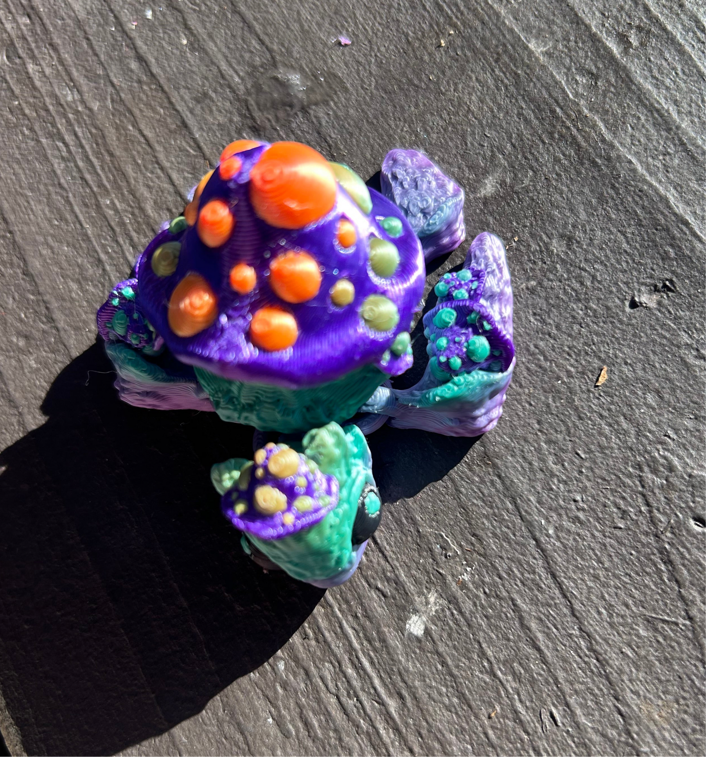 Tiny Mushroom Turtle Magnets