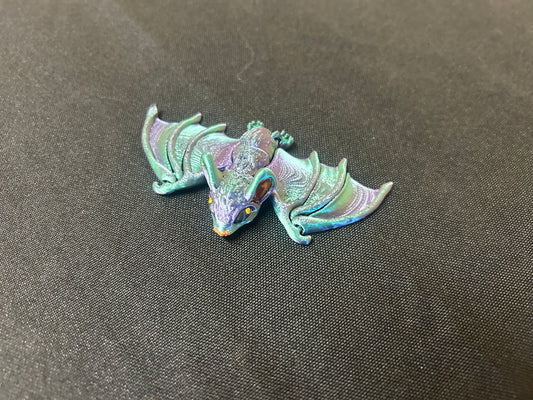 Tiny, Articulated Bat Magnets