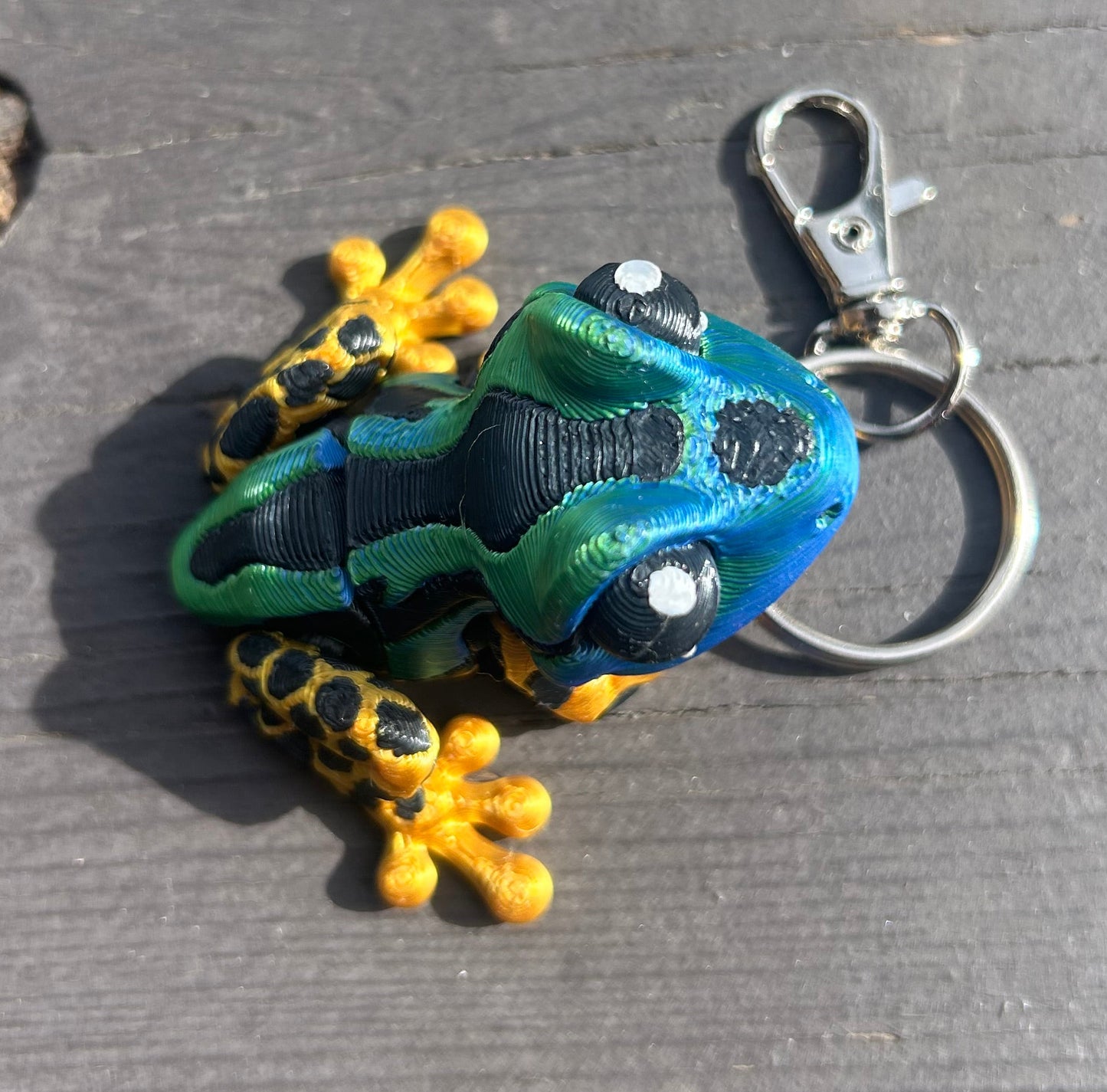 Poison Dart Frog Keychains