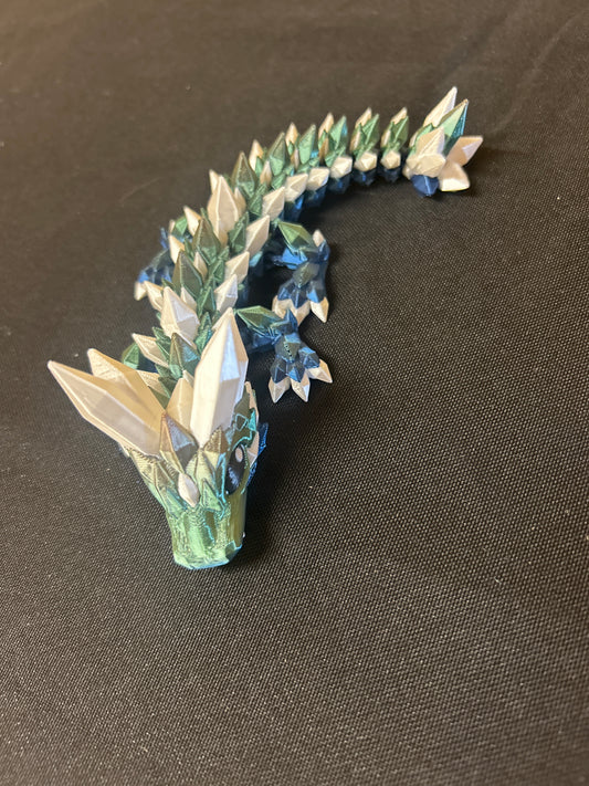 Baby White Crystal Dragon