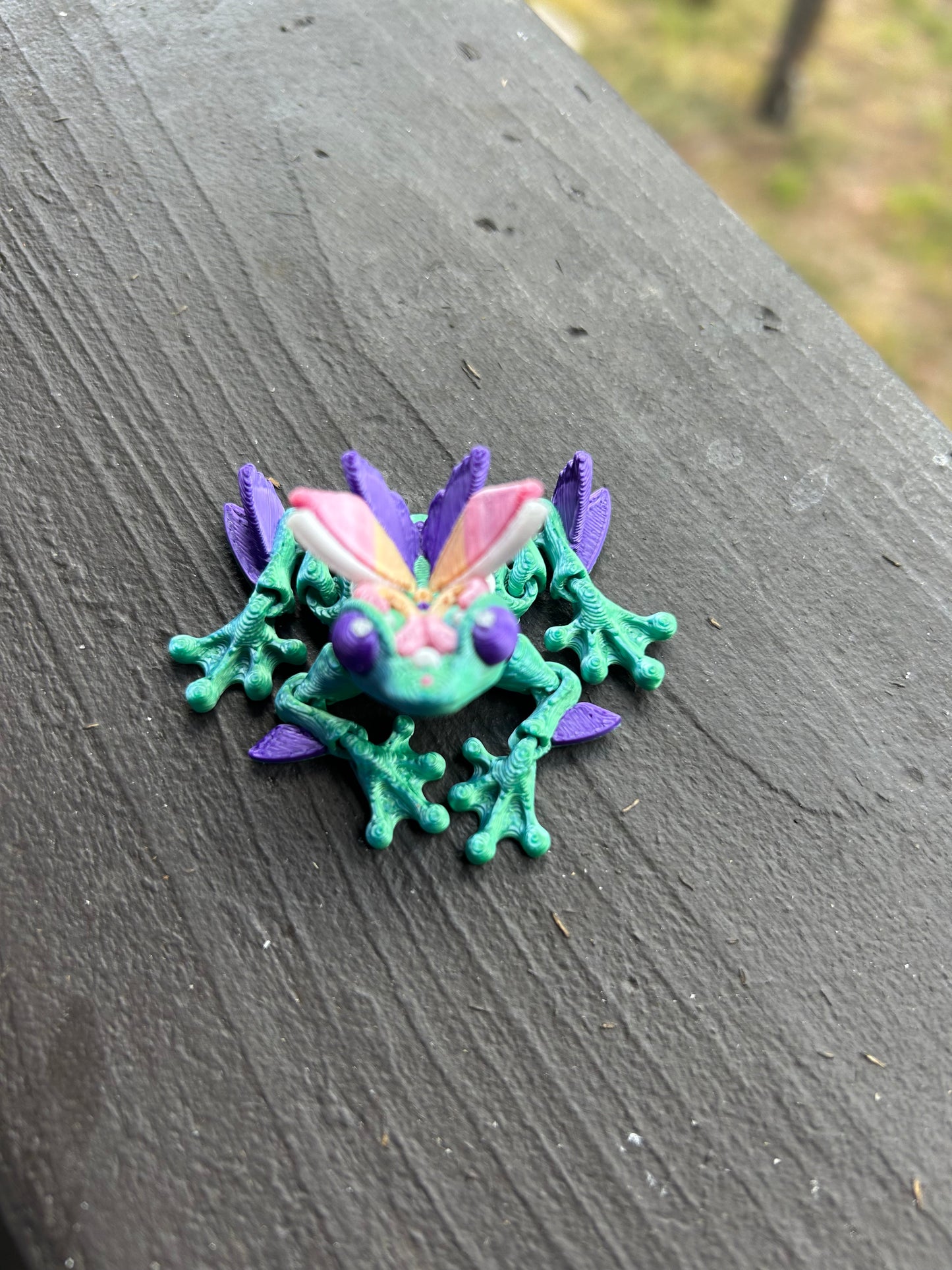 Tiny Butterfly Frog Magnets