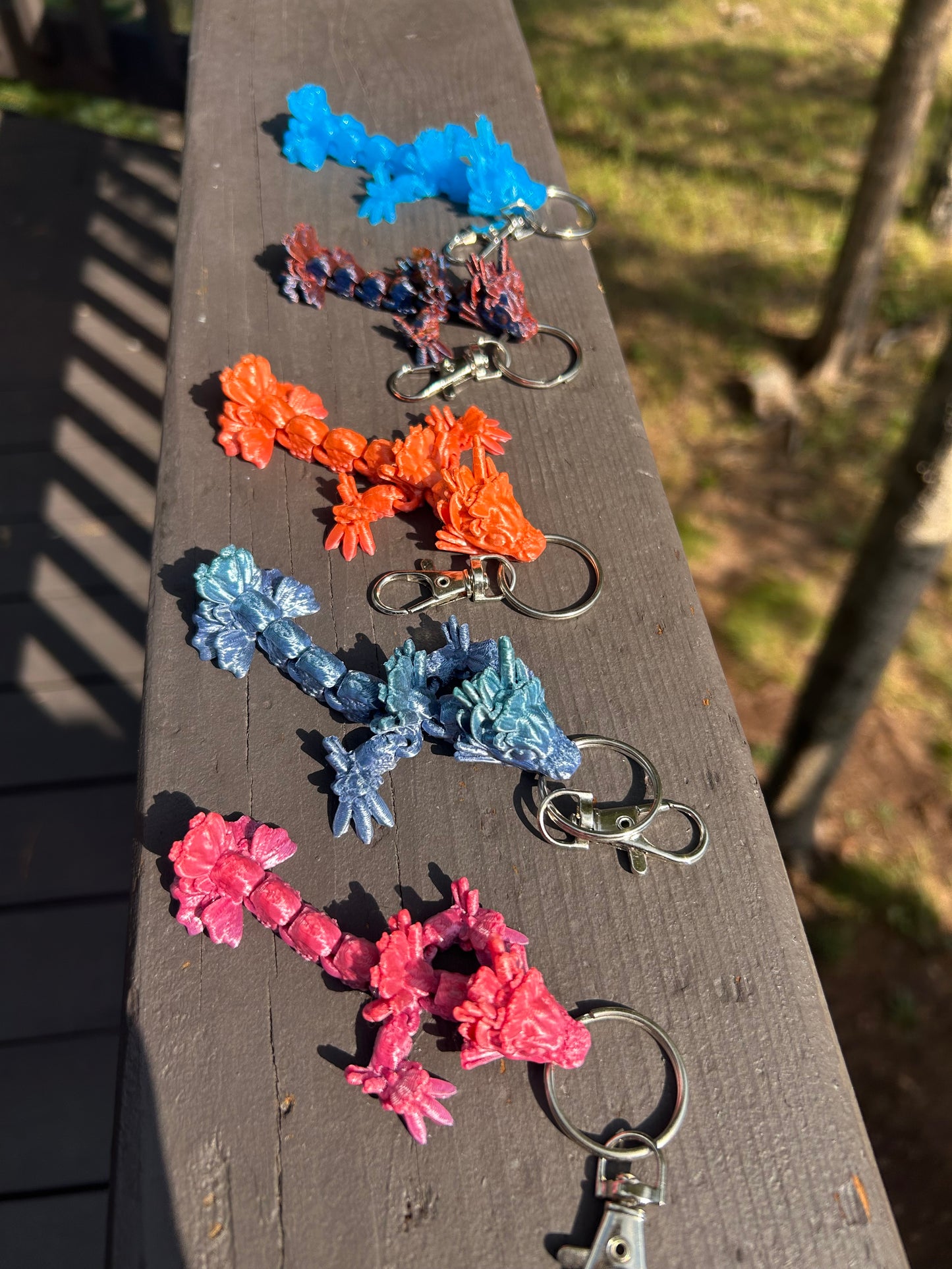 Sushi Dragon Tadling Keychains