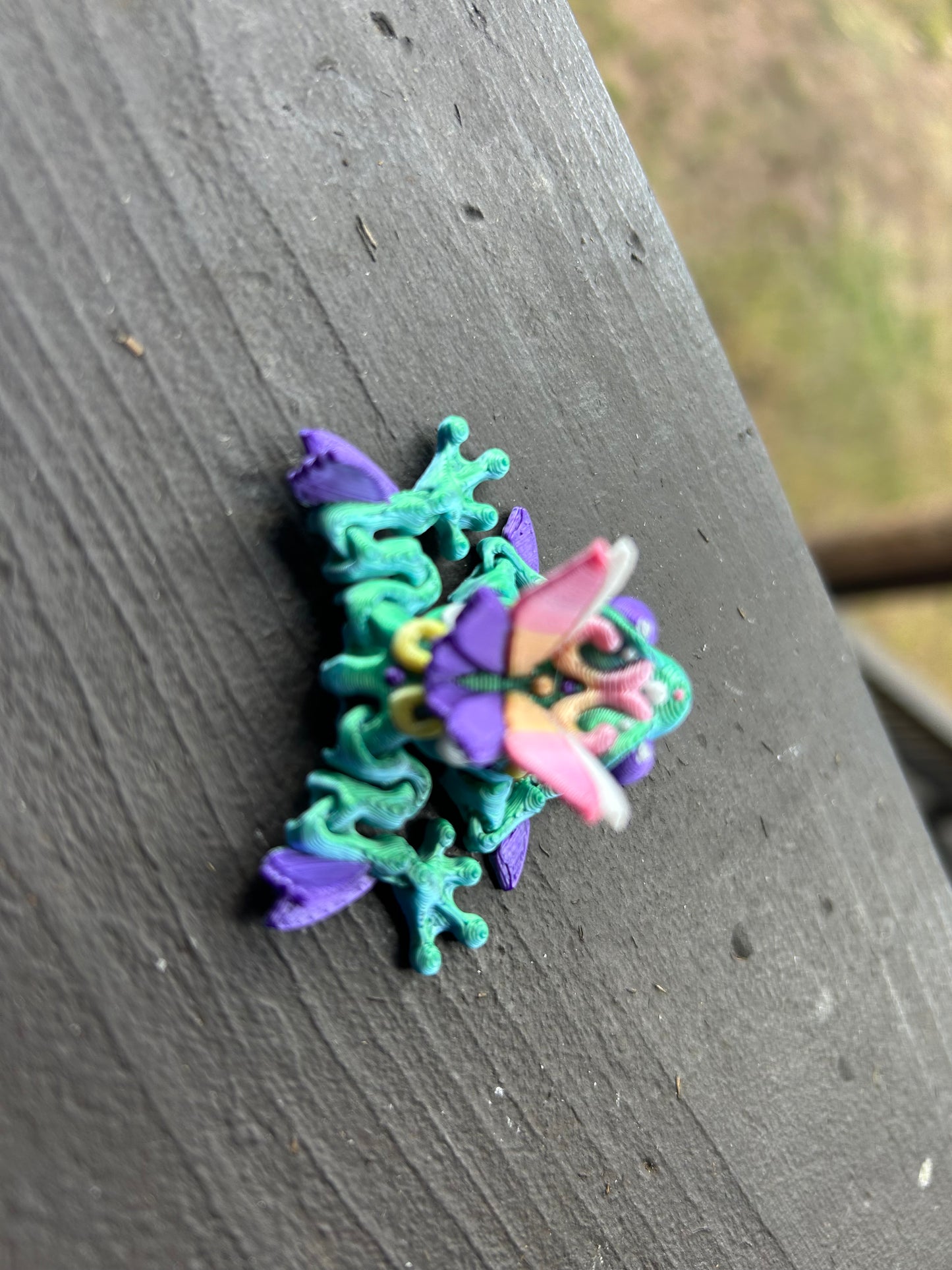 Tiny Butterfly Frog Magnets