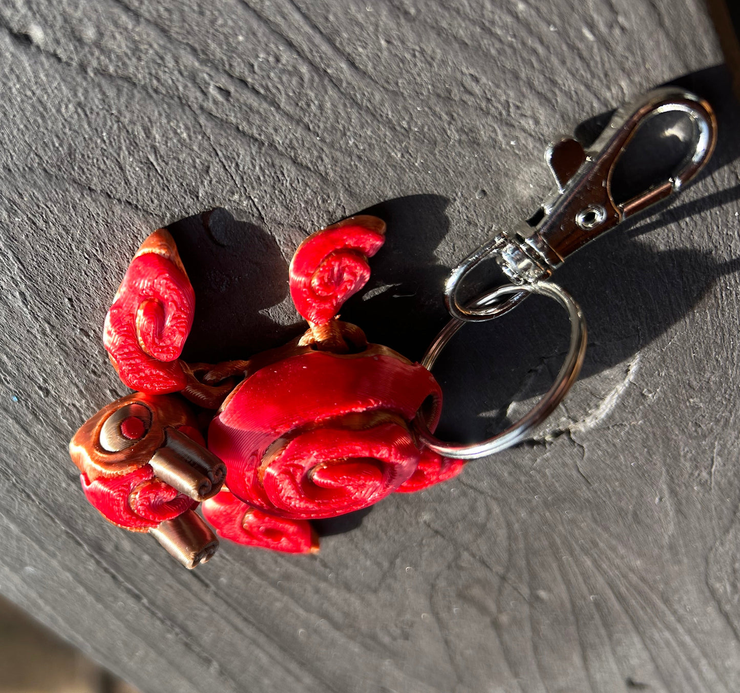 Cinnaswirl Turtle Keychains