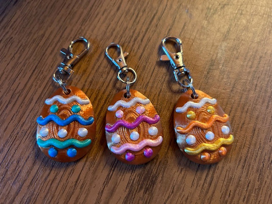 Easter Egg Keychains