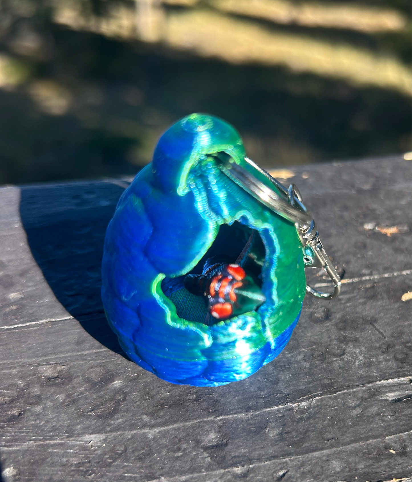 Tiny Dino Hatchlings with egg and Keychain