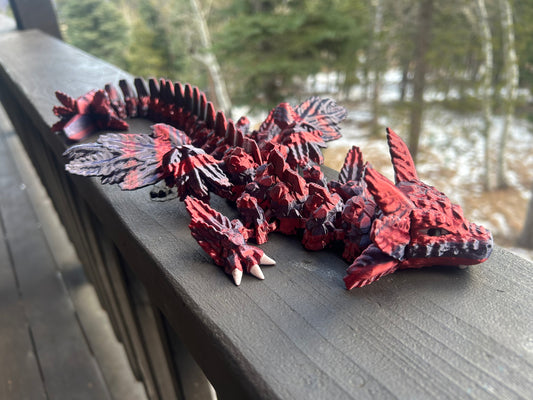 Axolotl Dragon with Wings