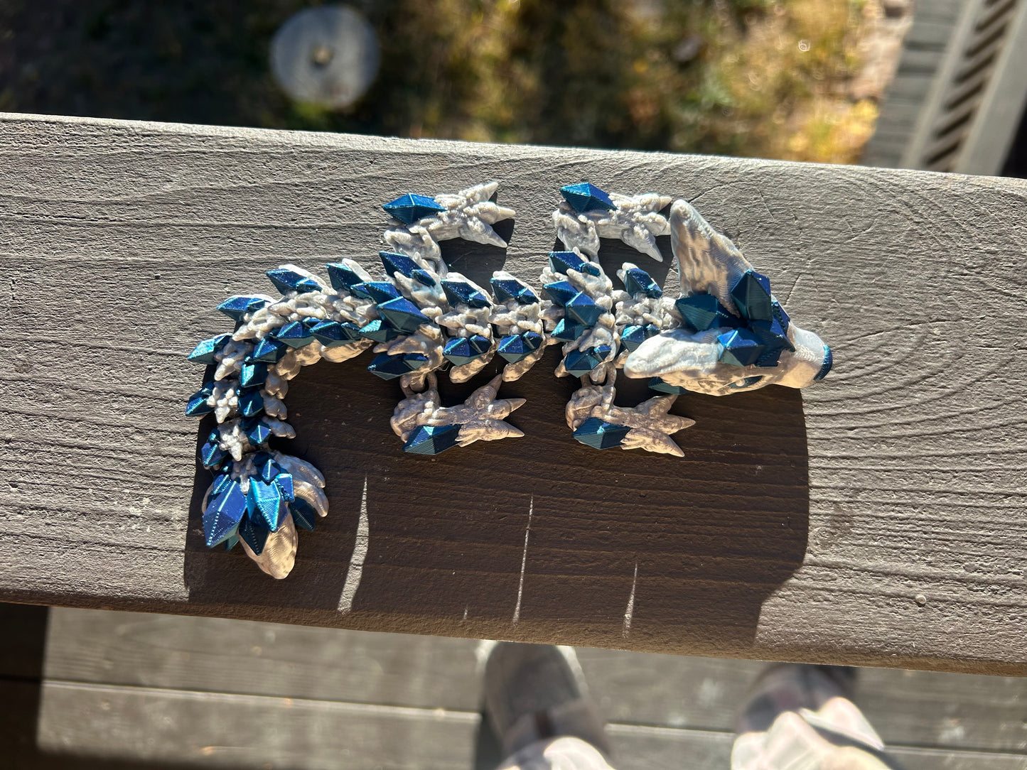 Baby Crystal Wolf Dragon