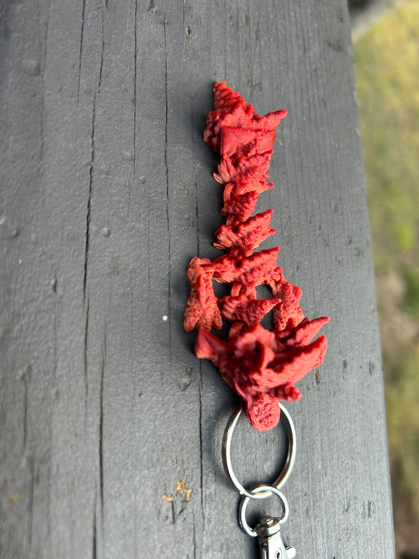 Autumn Dragon Tadling Keychains