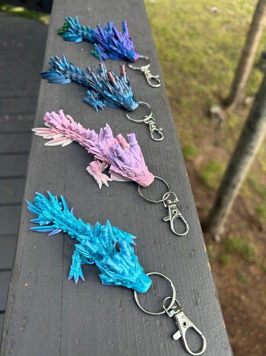 Bamboo Dragon Tadling Keychains