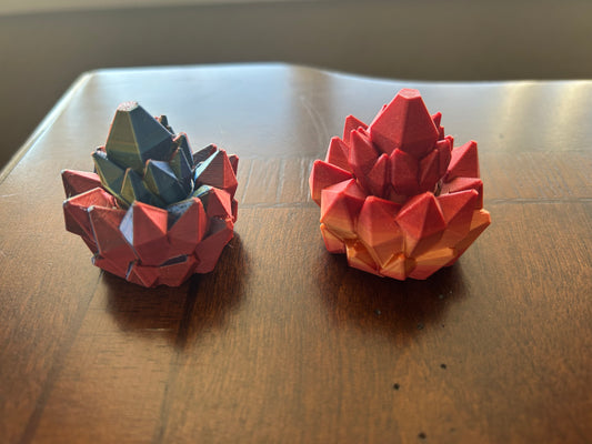 Rose and Crystal Spinners