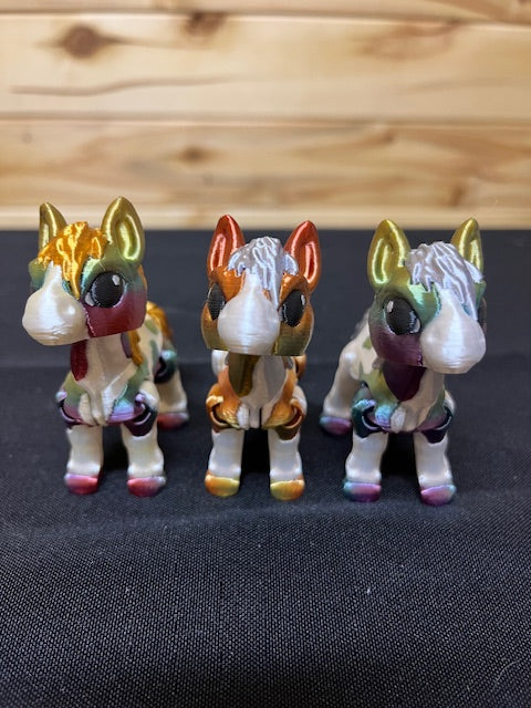 Tiny Paint Horses