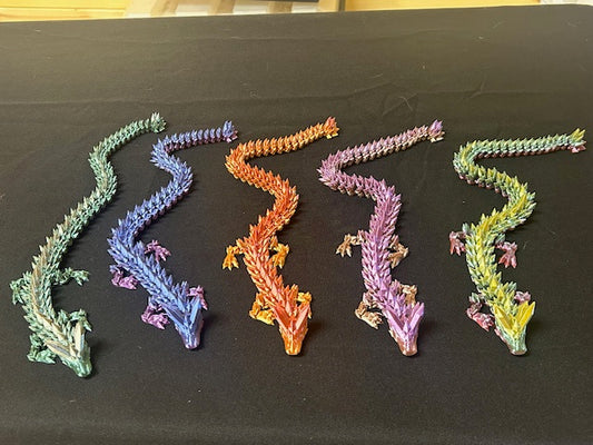 Long Crystal Dragons