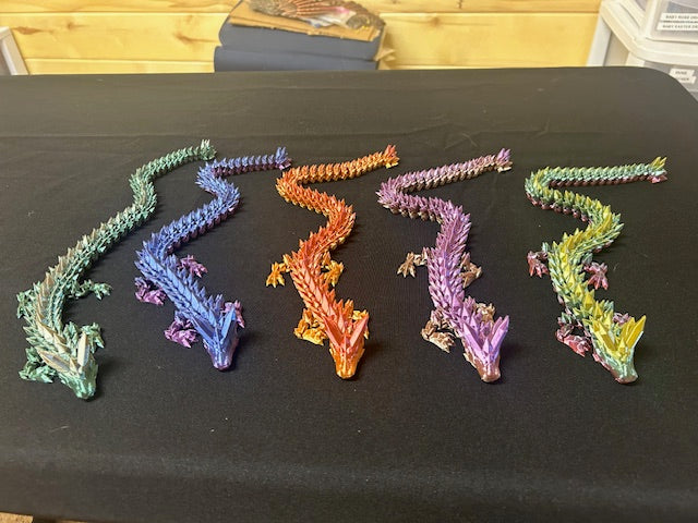 Long Crystal Dragons